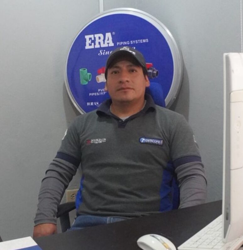 Técnico Fredy Palaguachi DIMCOFE