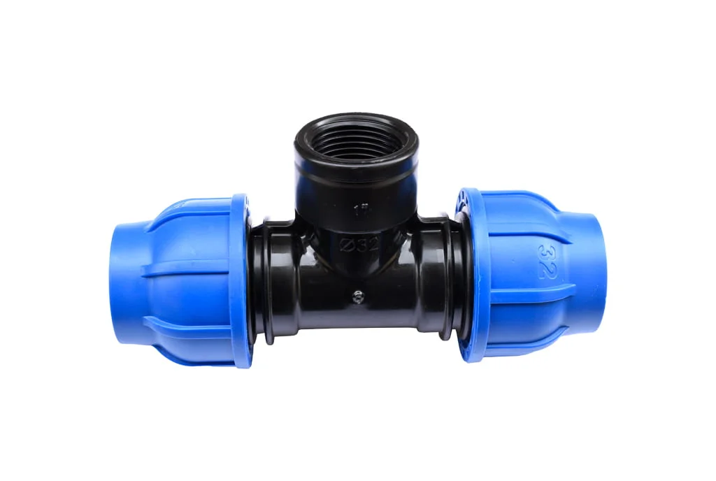 Tee PEAD - ROSCA HEMBRA Dn 63mm x 2